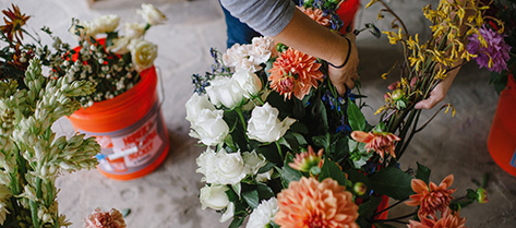 Learn what Polly Sage and the Ransom Floristry team can do for your event.
